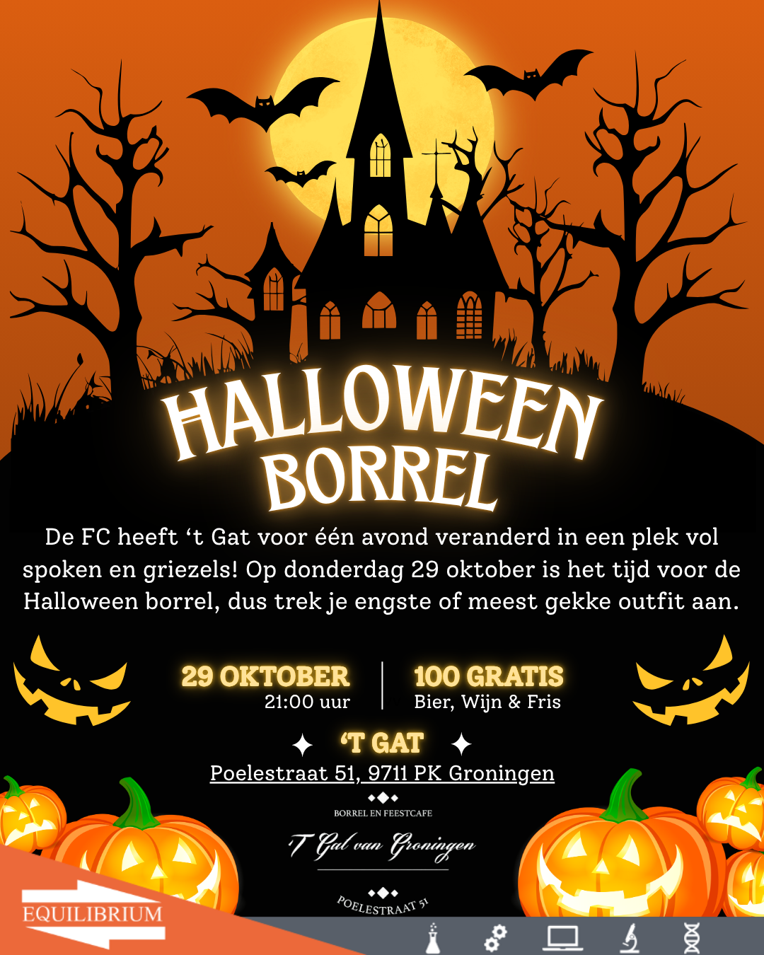 FC: Halloweenborrel