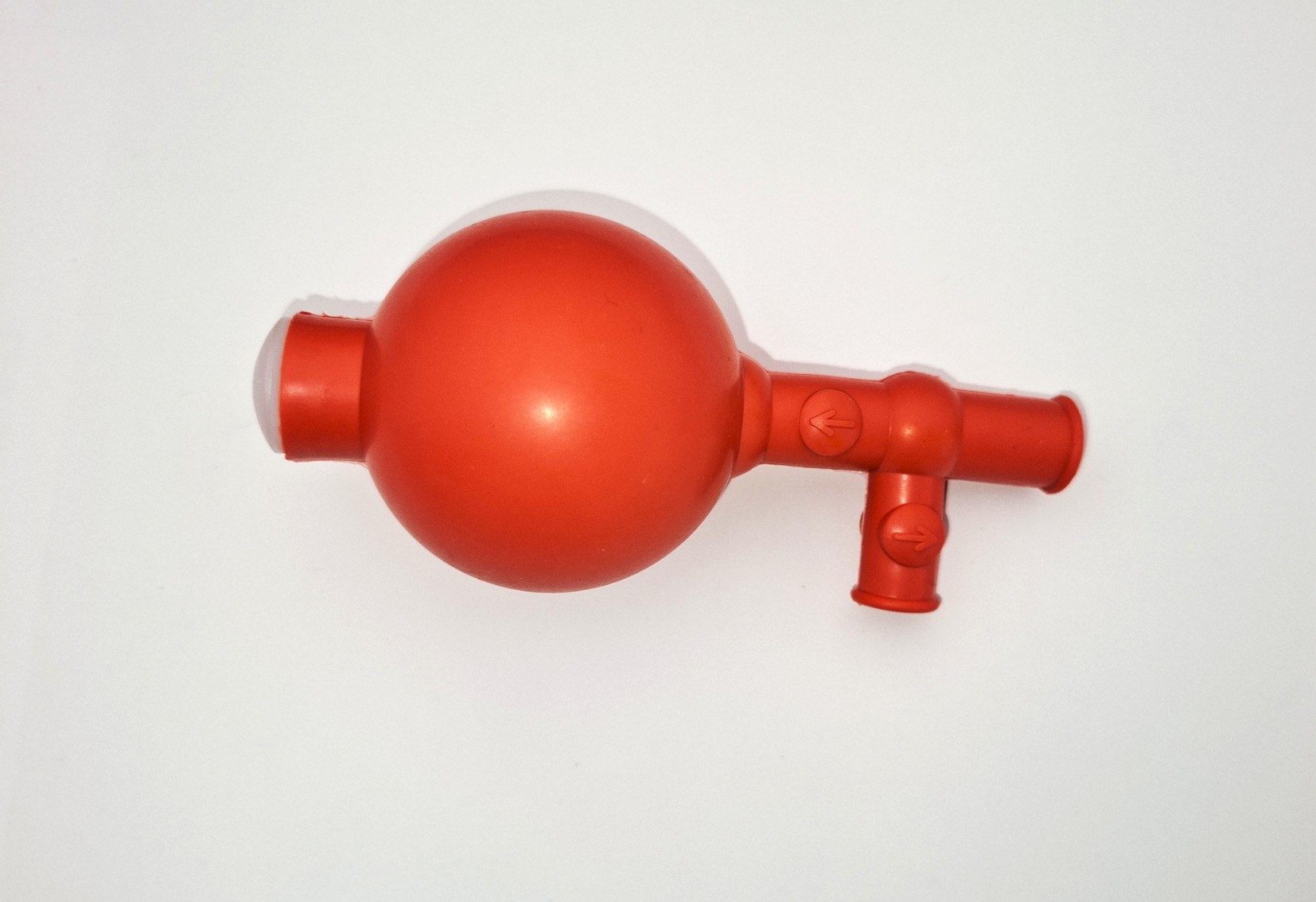 Rode pipetteerballon