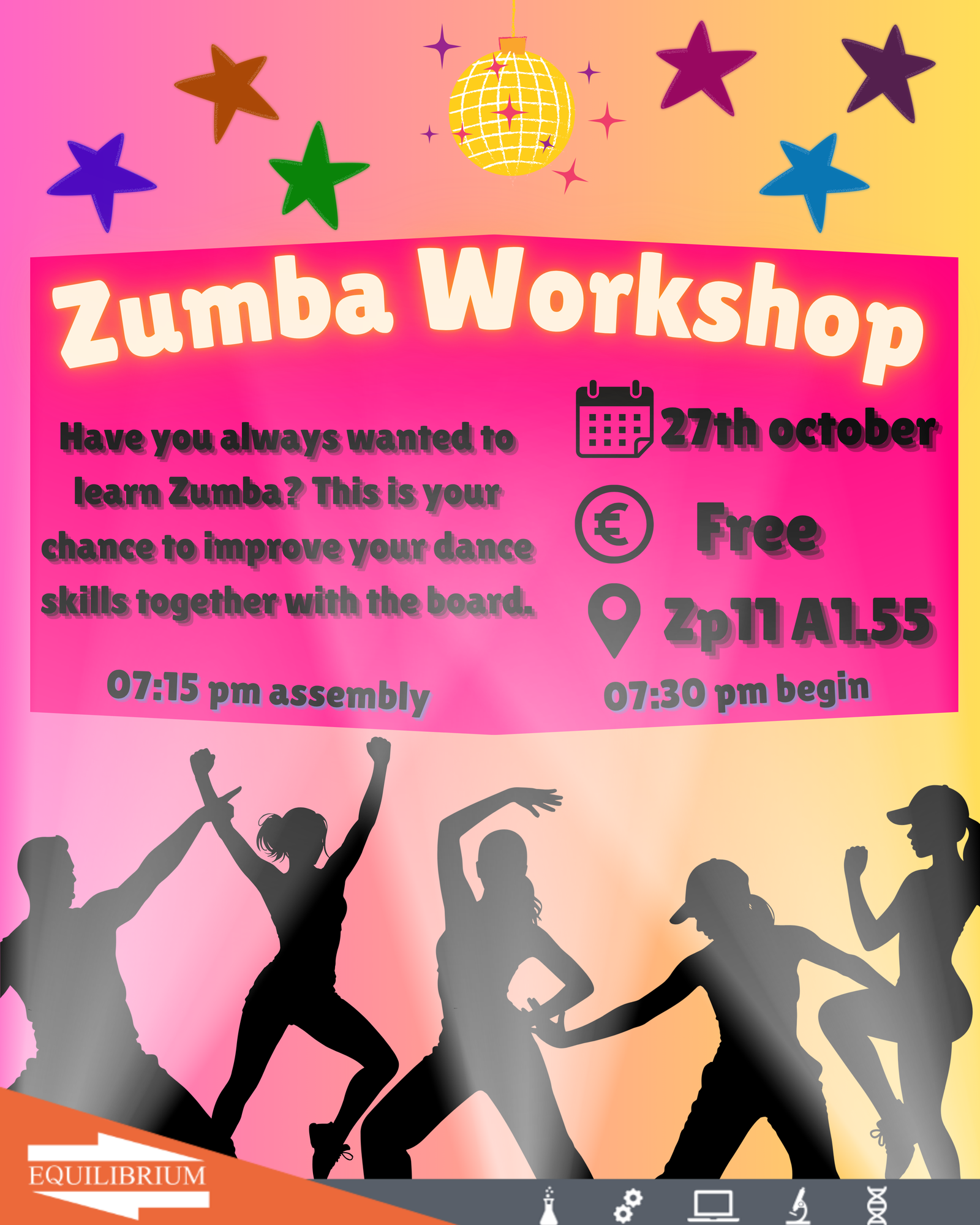 Bestuur: Zumba Workshop