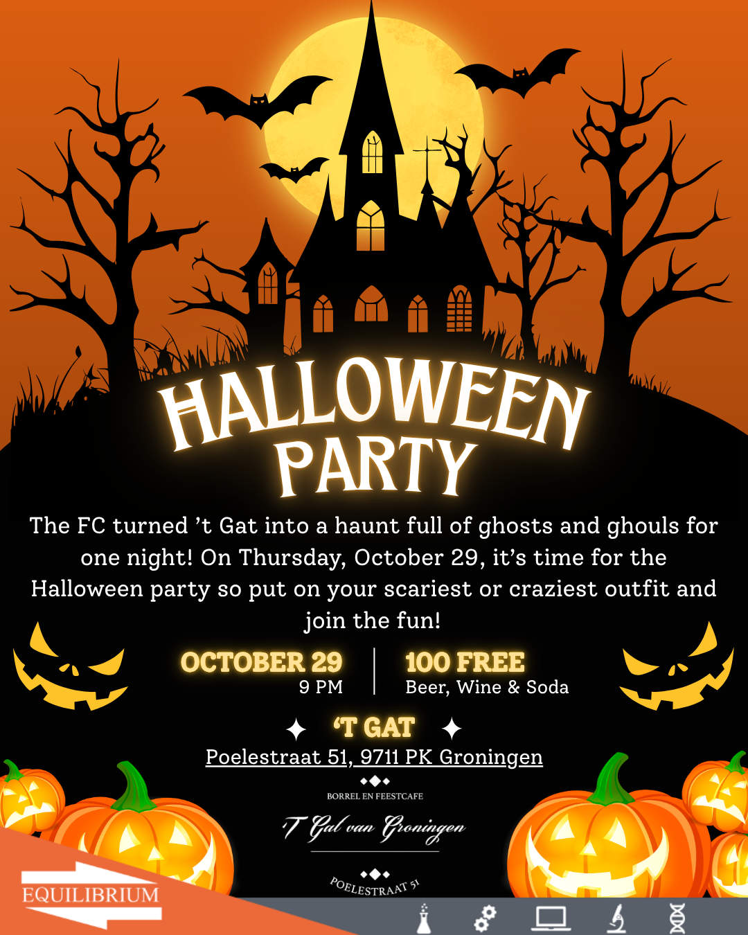 FC: Halloweenborrel